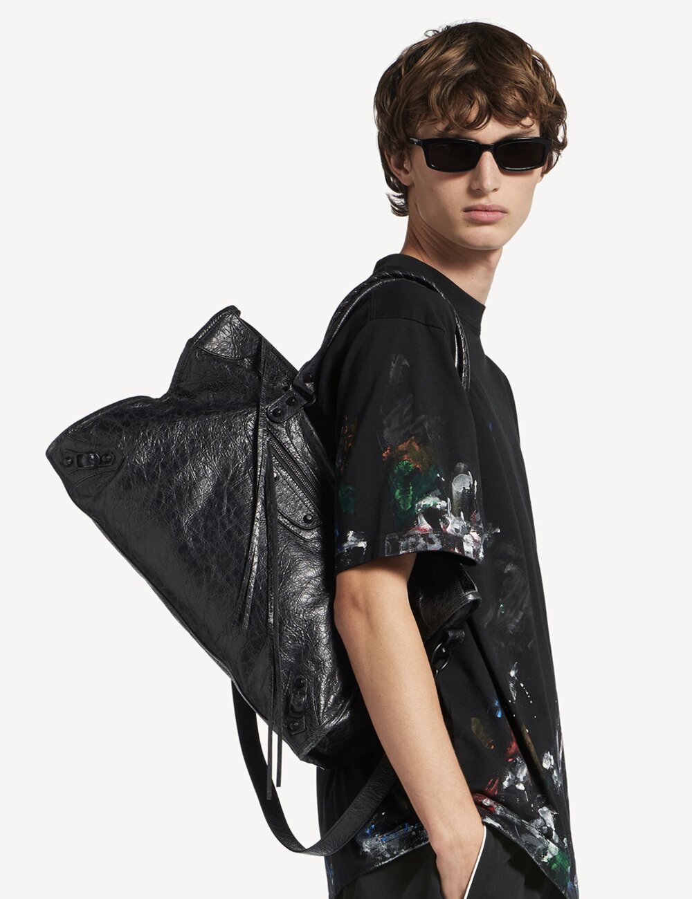 Le City Bag Large in Black