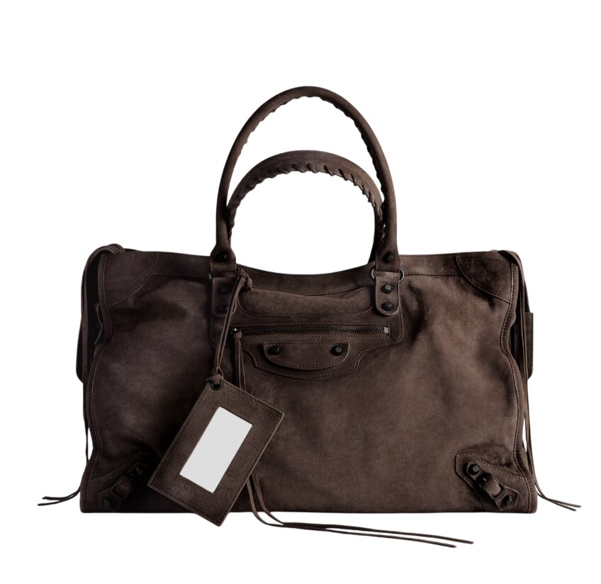 Le City Bag Large in Light Espresso
