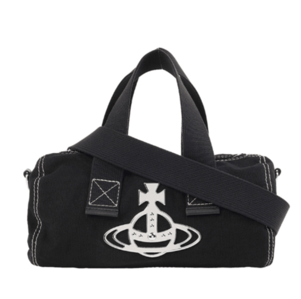 Vivienne Westwood Paul Cylinder Crossbody Bag Black