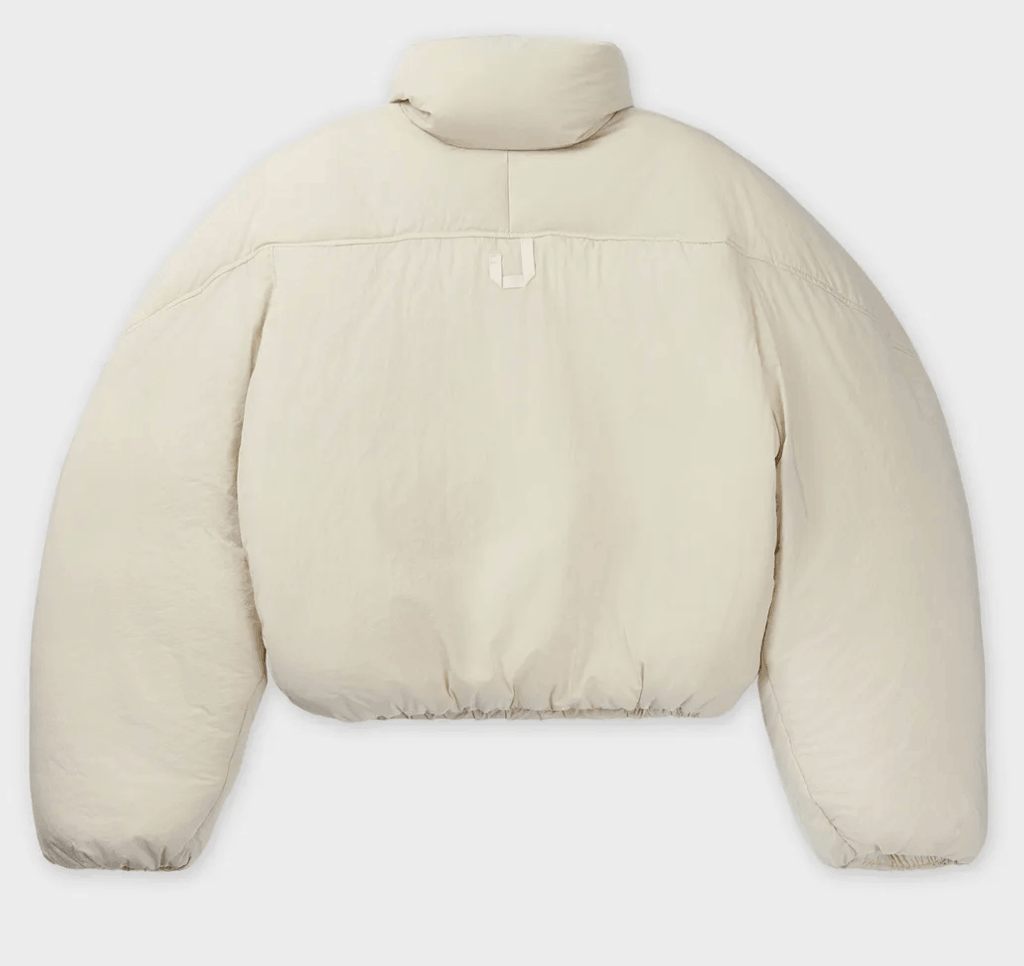 Jacquemus La Doudoune Courte Caraco Puffer Jacket - white