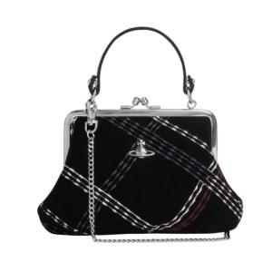 Granny Frame Purse - black/multicolor