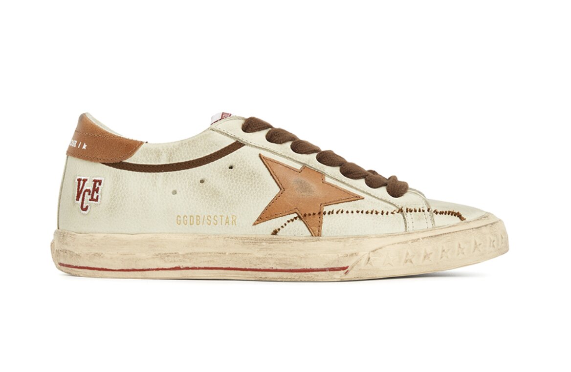 Golden Goose Superstar Leather Sneakers Beige GMF00758-F008110-15400
