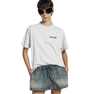 Masking Tape Medium Fit T-shirt in Dirty White
