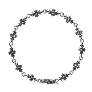 Chrome Hearts Tiny E CH Plus Bracelet Silver