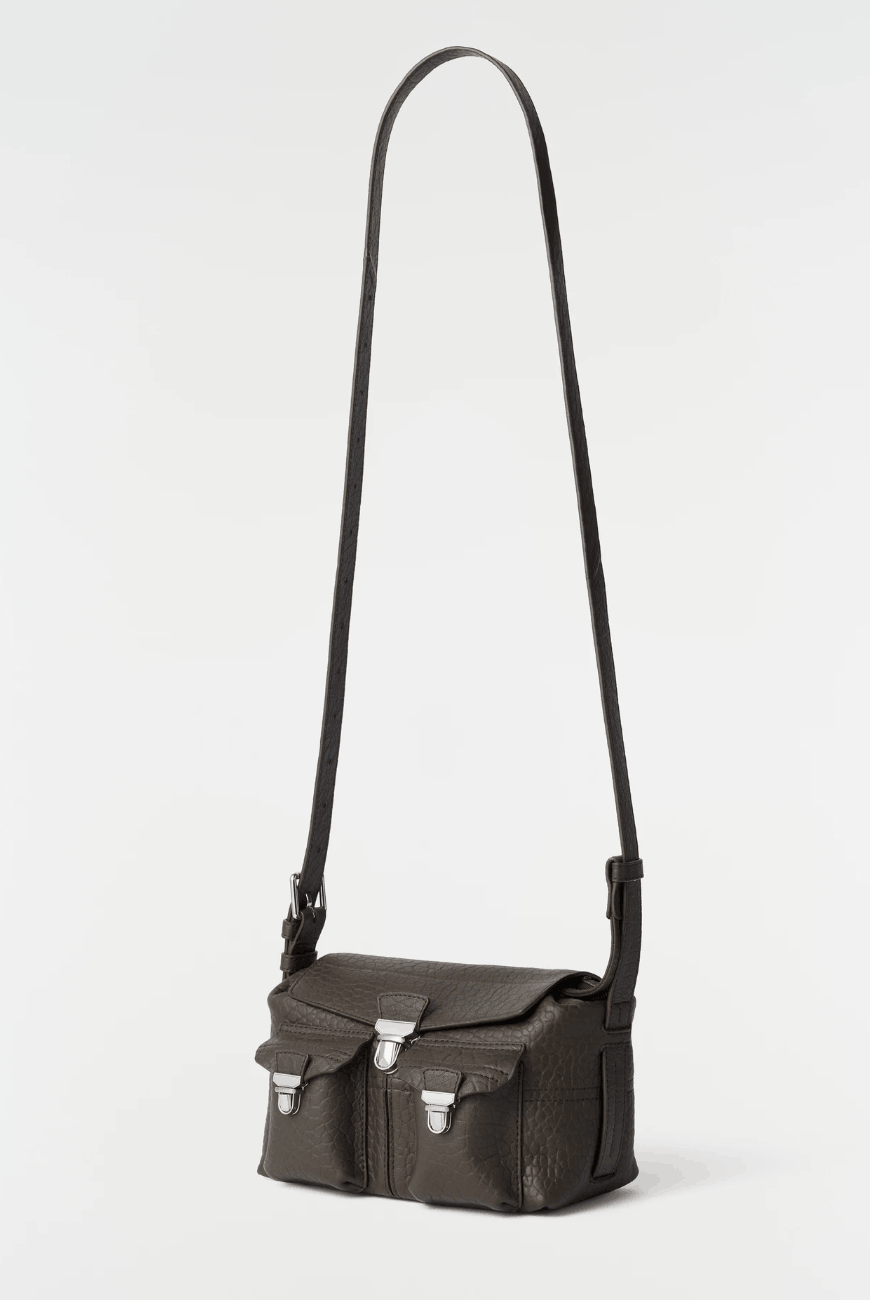 MINI SOFT GEAR BAG IN BUBBLE LAMBSKIN Pepe