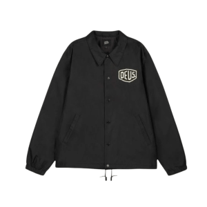 Deus Ex Machina Korea College Coach Jacket Black