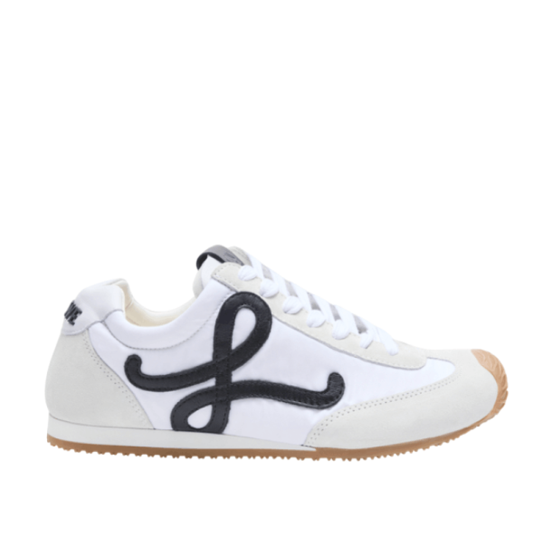 Ballet Runner 2.0 in Nylon & Calfskin 