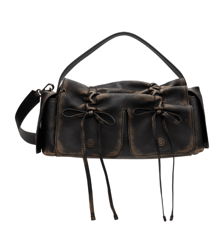 Acne Studios Multipocket Bag Dark Brown/Beige