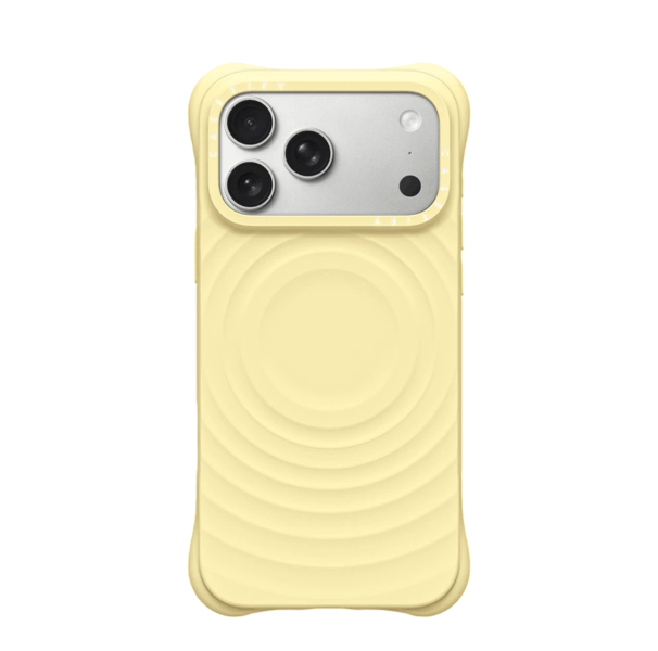 Casetify iPhone Magsafe Ripple Case Sorbet Yellow