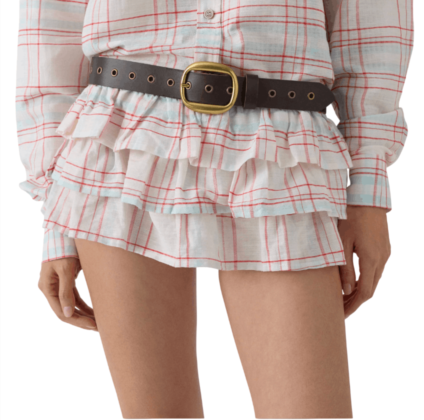Jardin Checks Shorts