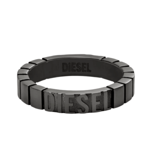 Diesel Dx1612060 Stainless Steel Band Ring Black