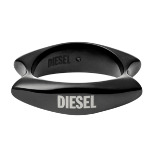 Diesel Dx1632001 Stainless Steel Band Ring Black