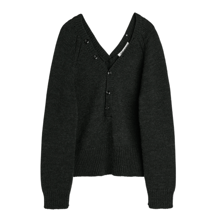 COUNTRY HENLE  Charcoal Dry Merino Wool