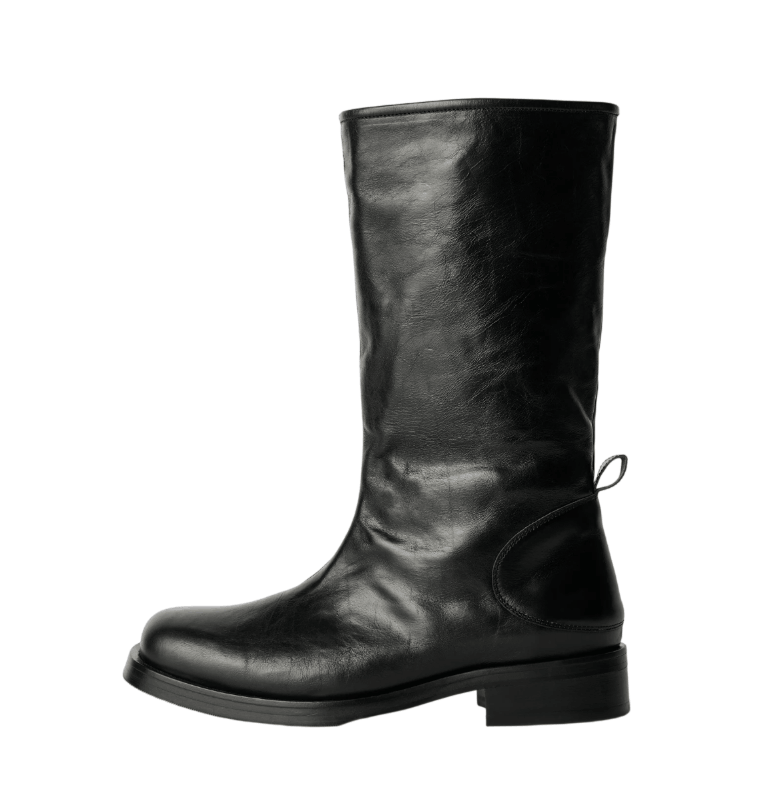 HAUL CAMION BOOT Licence Black Glassy Bovine 