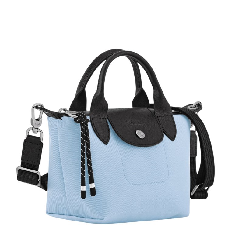 Le Pliage Energy XS Handbag Sky Blue - Recycled canvas 