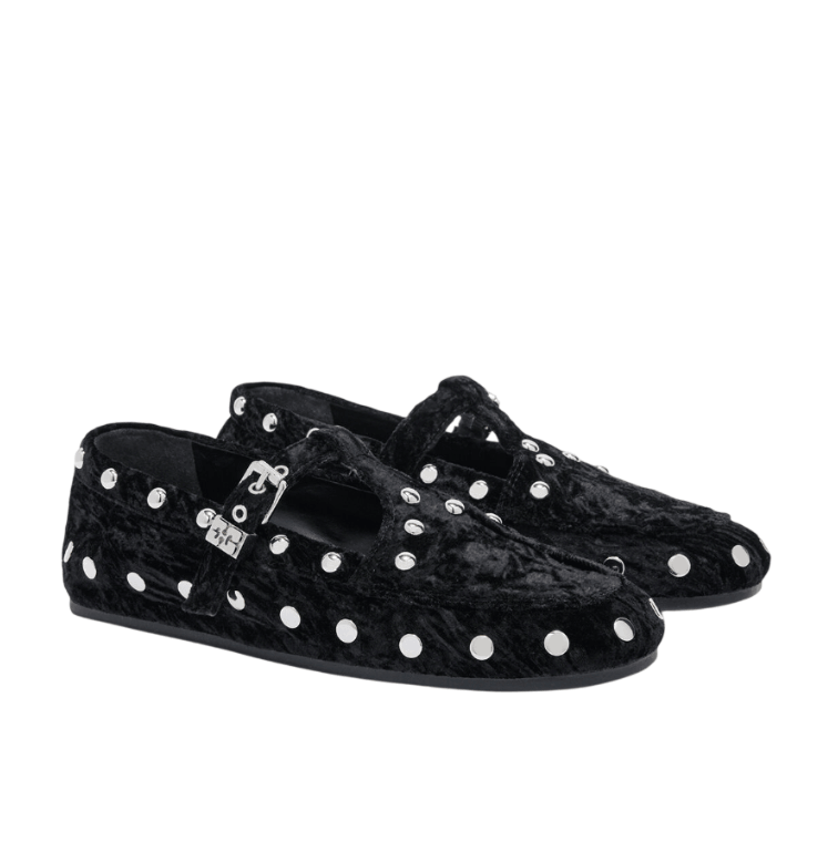 Mary Jane Studs Shoes 