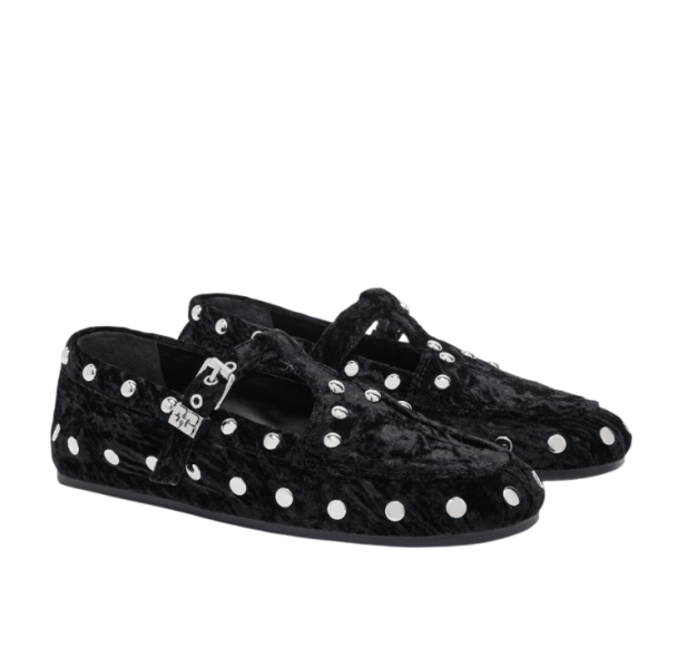 Mary Jane Studs Shoes 