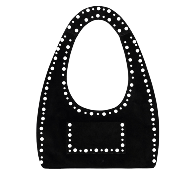 FRANCA BAG SUEDE BLACK