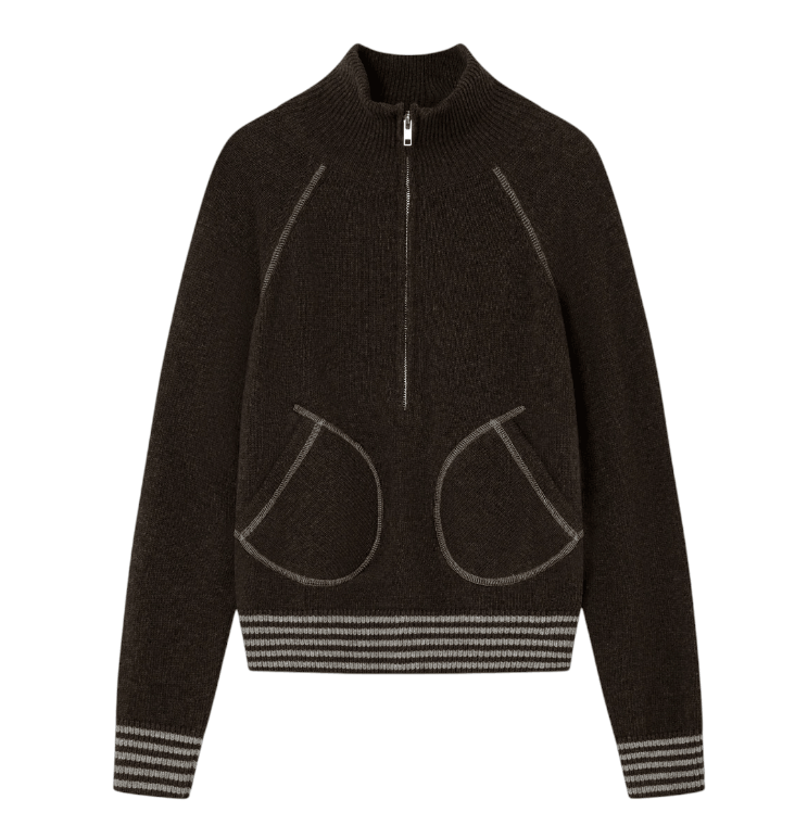 SINDI JACKET BROWN GREY