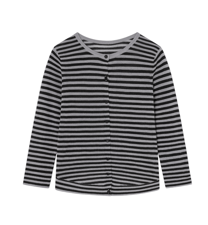 MAGALIE CARDIGAN GREY BLACK