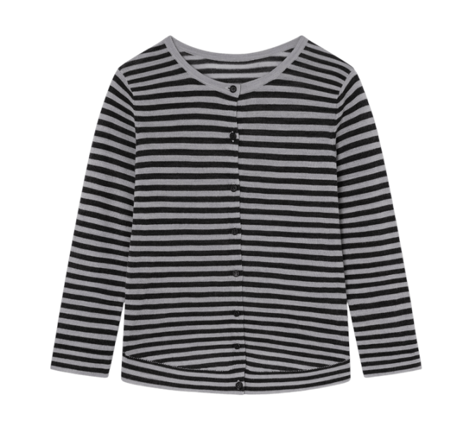 MAGALIE CARDIGAN GREY BLACK