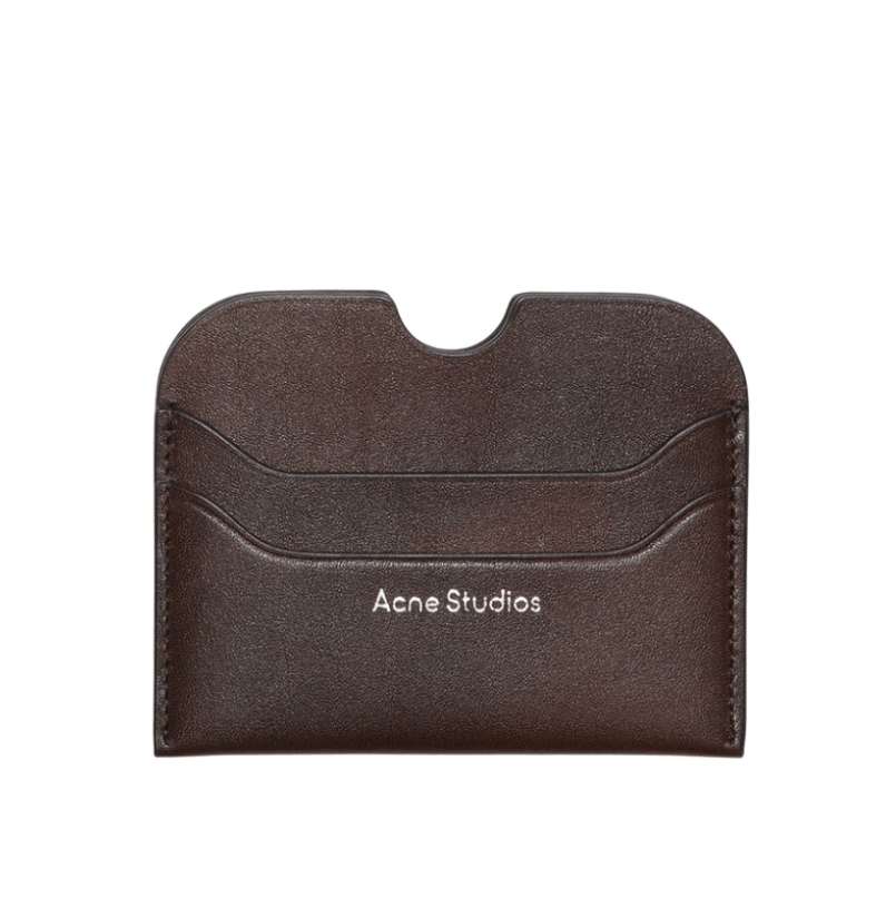 Leather card holder - Dark brown CG0268 ADM