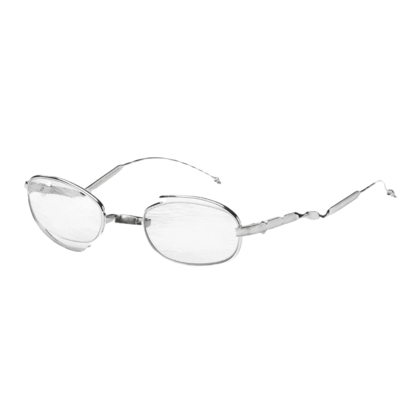 Gentle Monster x Maison Margiela MM301 Silver Clear - Offline Store Exclusive