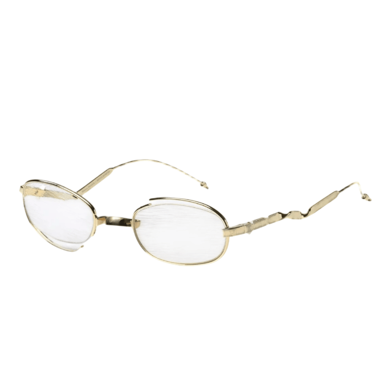 Gentle Monster x Maison Margiela MM301 Gold Clear - Offline Store Exclusive