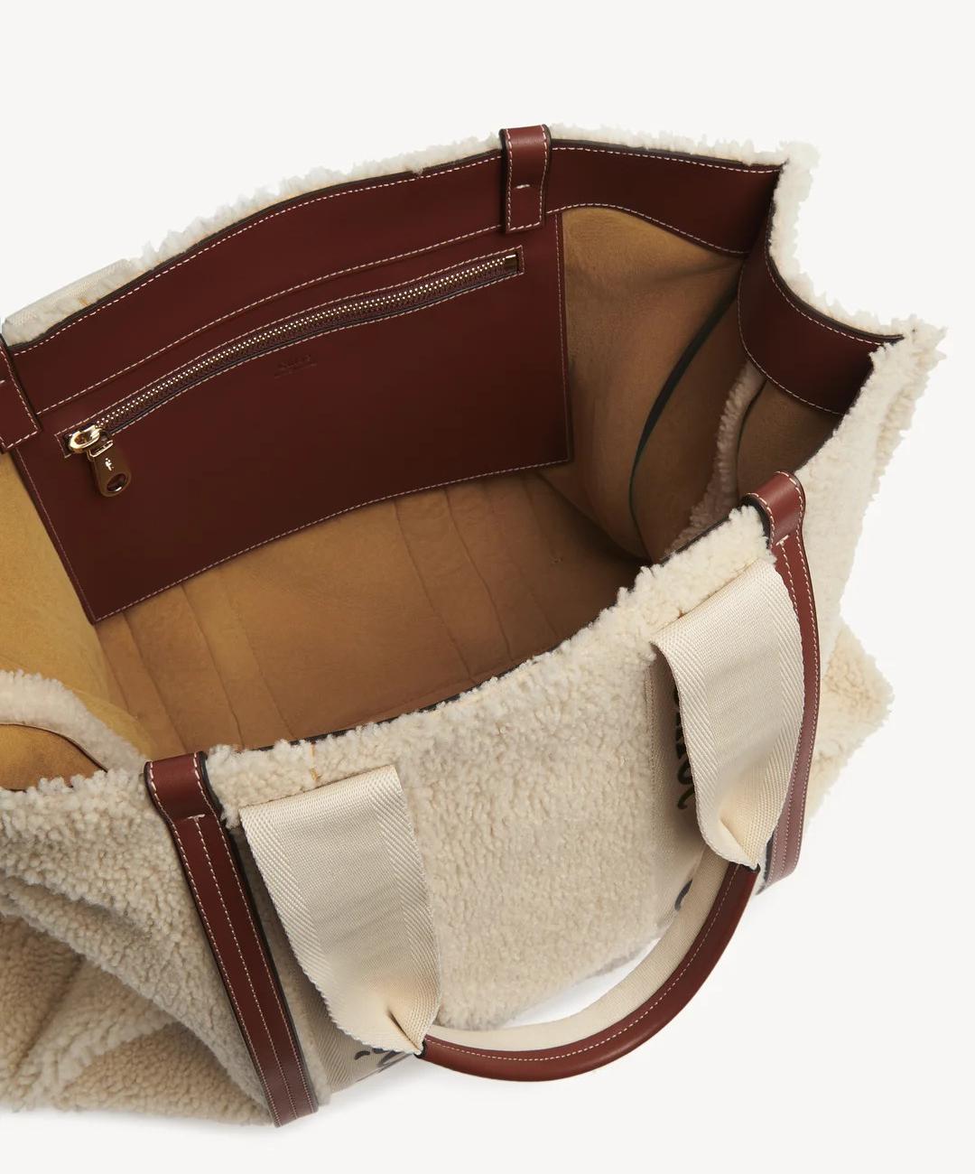 large woody tote bag