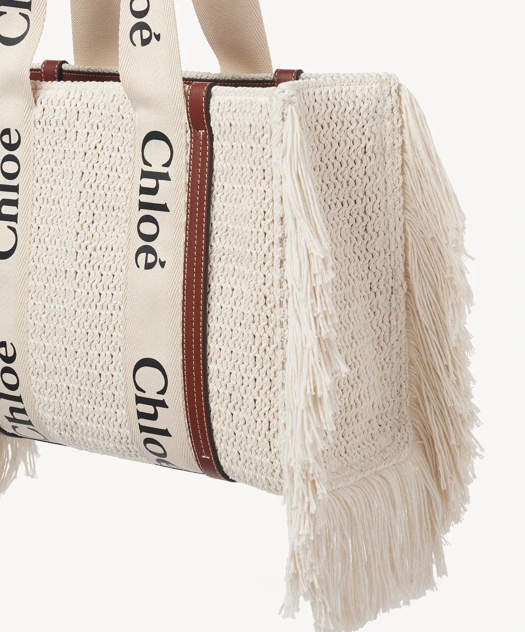 Medium woody tote bag