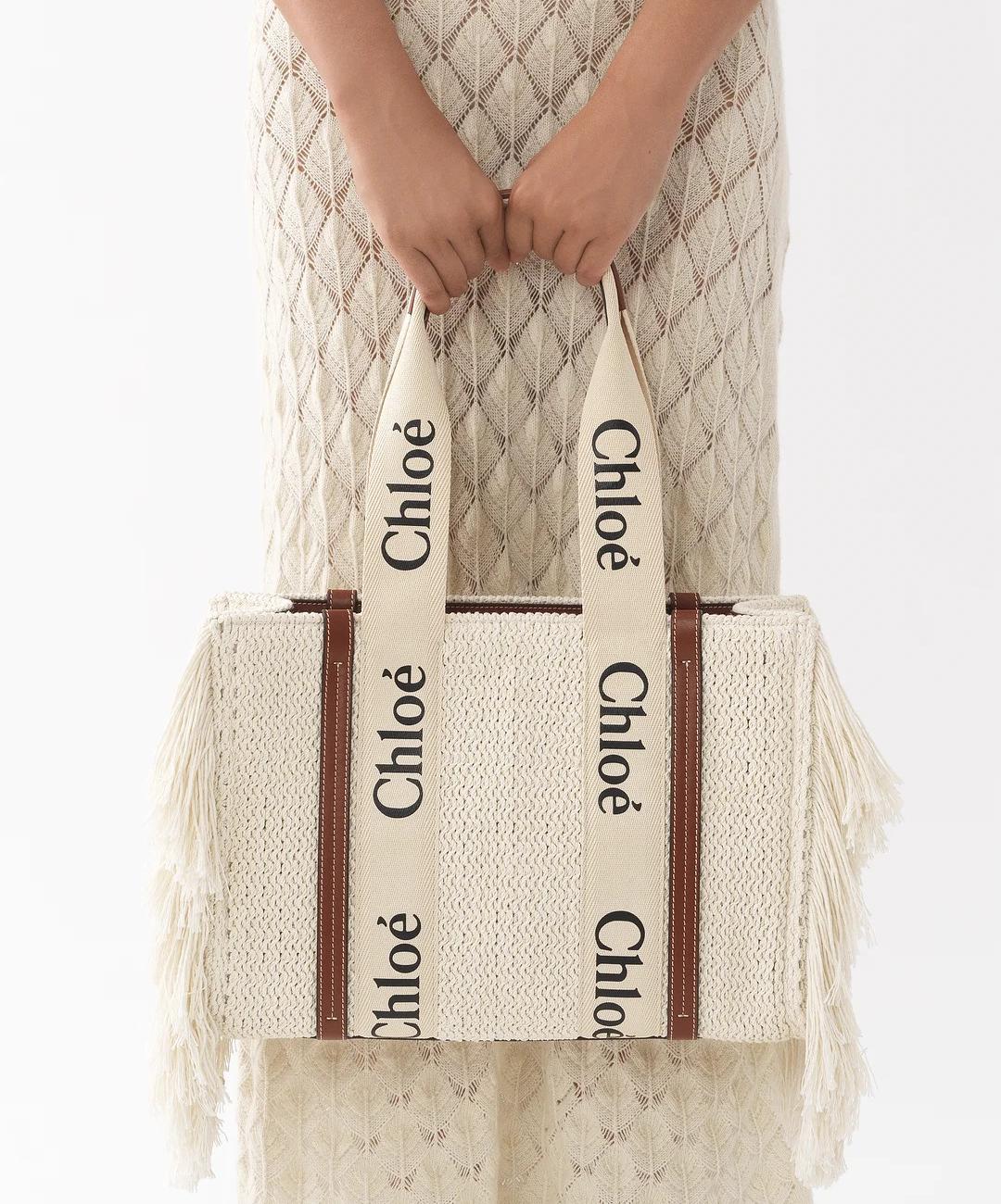 Medium woody tote bag