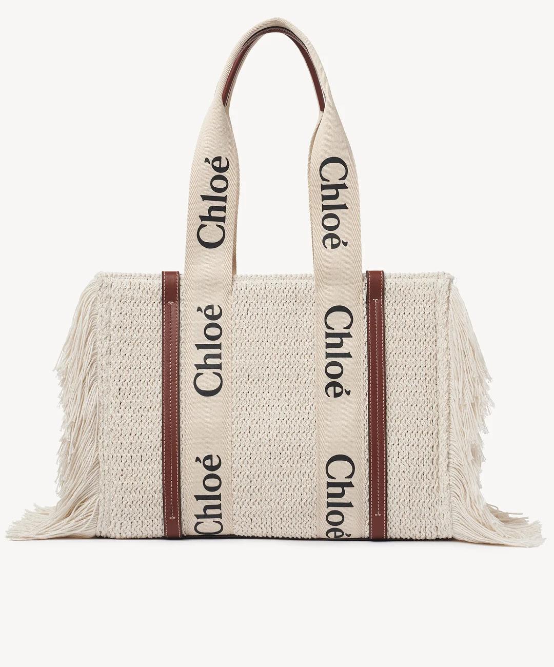 Medium woody tote bag