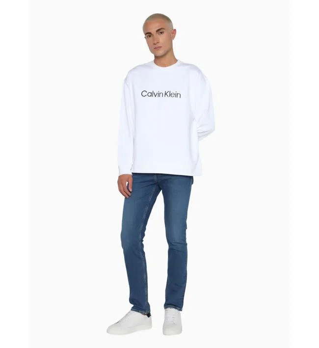RELAXED LOGO TERRY CREWNECK - STANDARD HERO