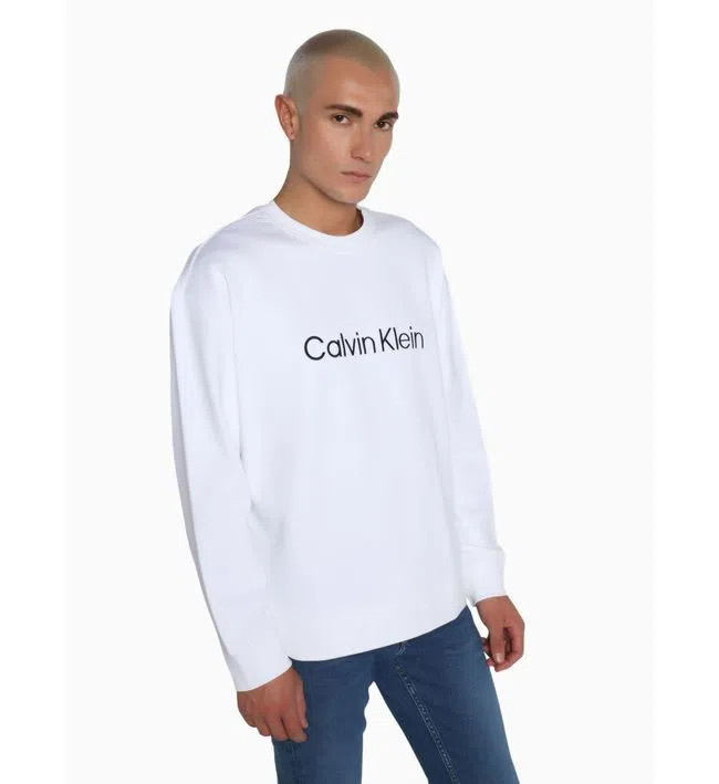 RELAXED LOGO TERRY CREWNECK - STANDARD HERO