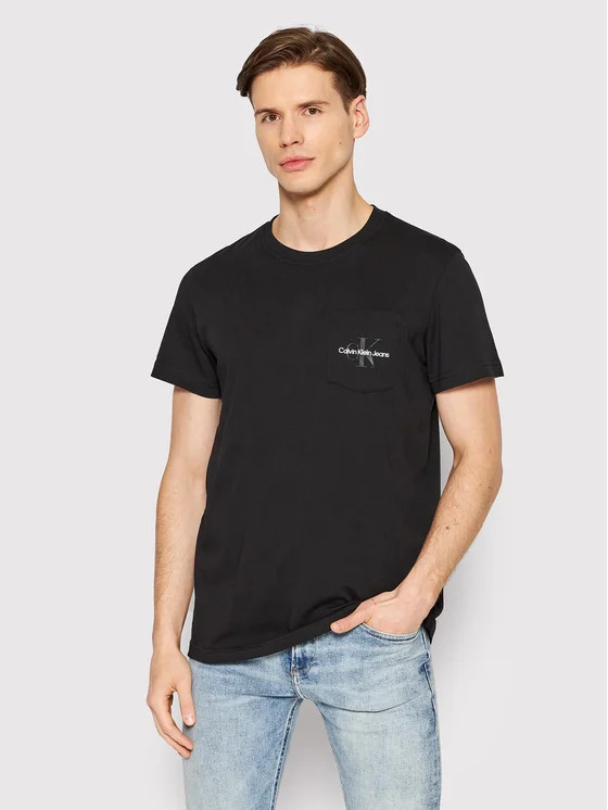 MONOGRAM LOGO POCKET TEE 