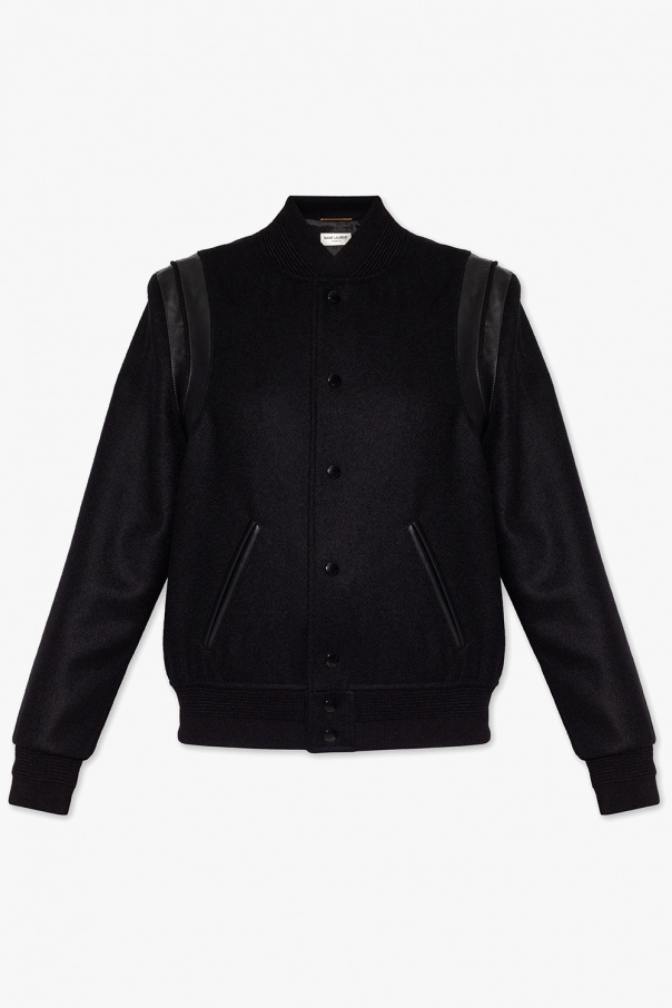 TEDDY BOMBER JACKET IN WOOL 