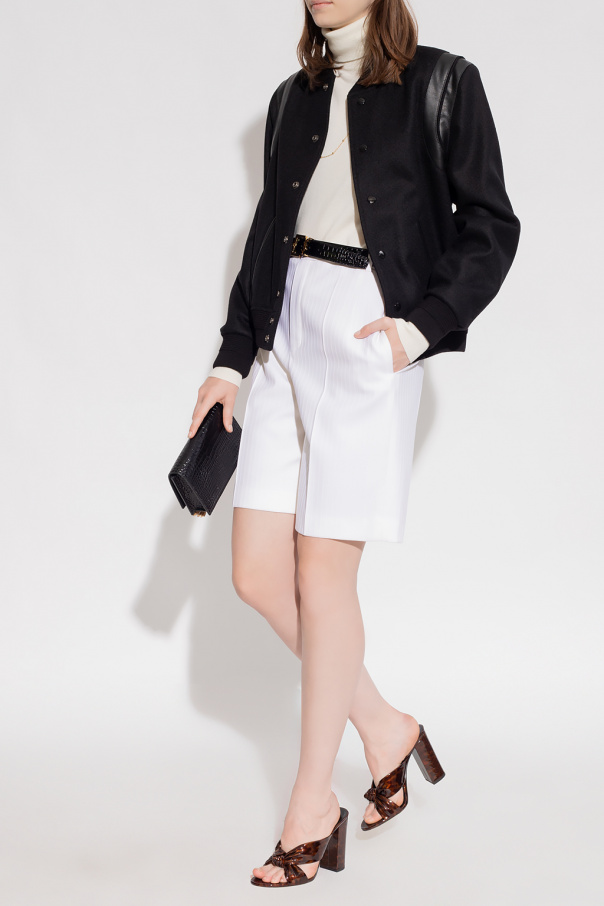 TEDDY BOMBER JACKET IN WOOL 
