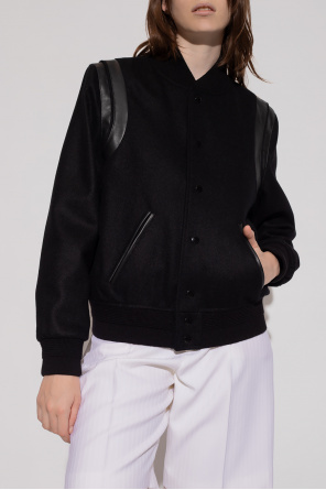 TEDDY BOMBER JACKET IN WOOL 