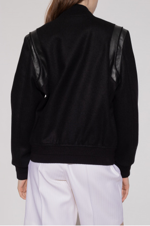 TEDDY BOMBER JACKET IN WOOL 