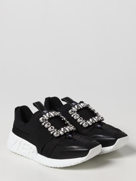 Roger Vivier Viv Go rhinestones sneakers