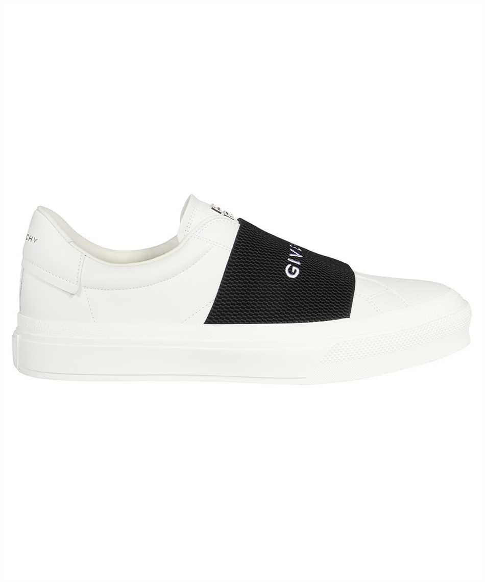 Givenchy men's white webbing sneakers