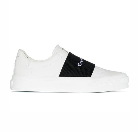 Slip On Givenchy Webbing White Black