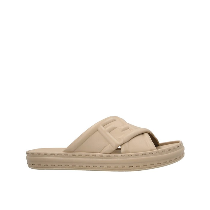 Over band sandals ( Beige )