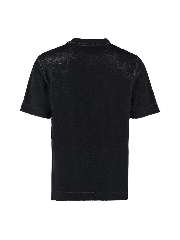 Terry cotton logo T-shirt