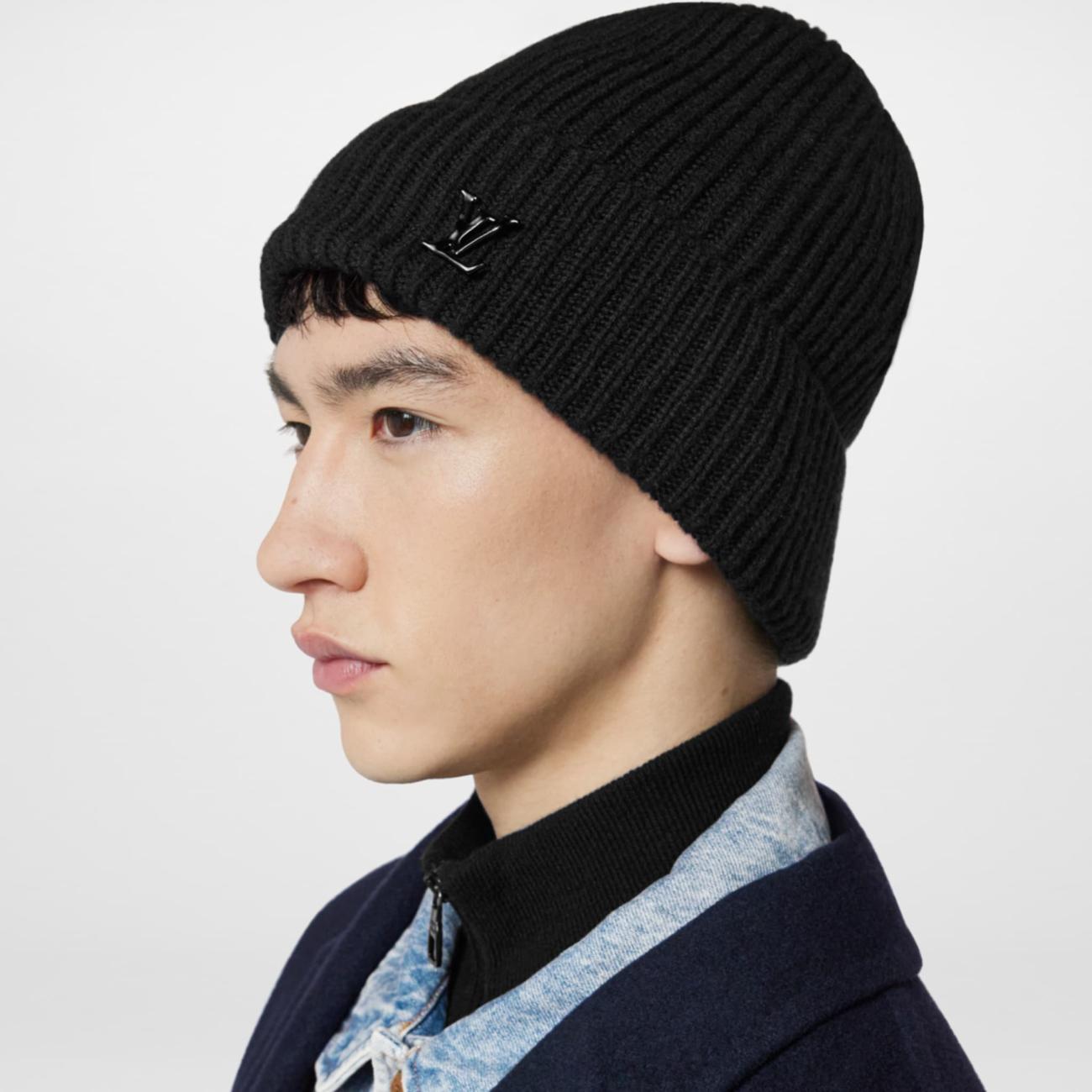 LV AHEAD BEANIE BLACK