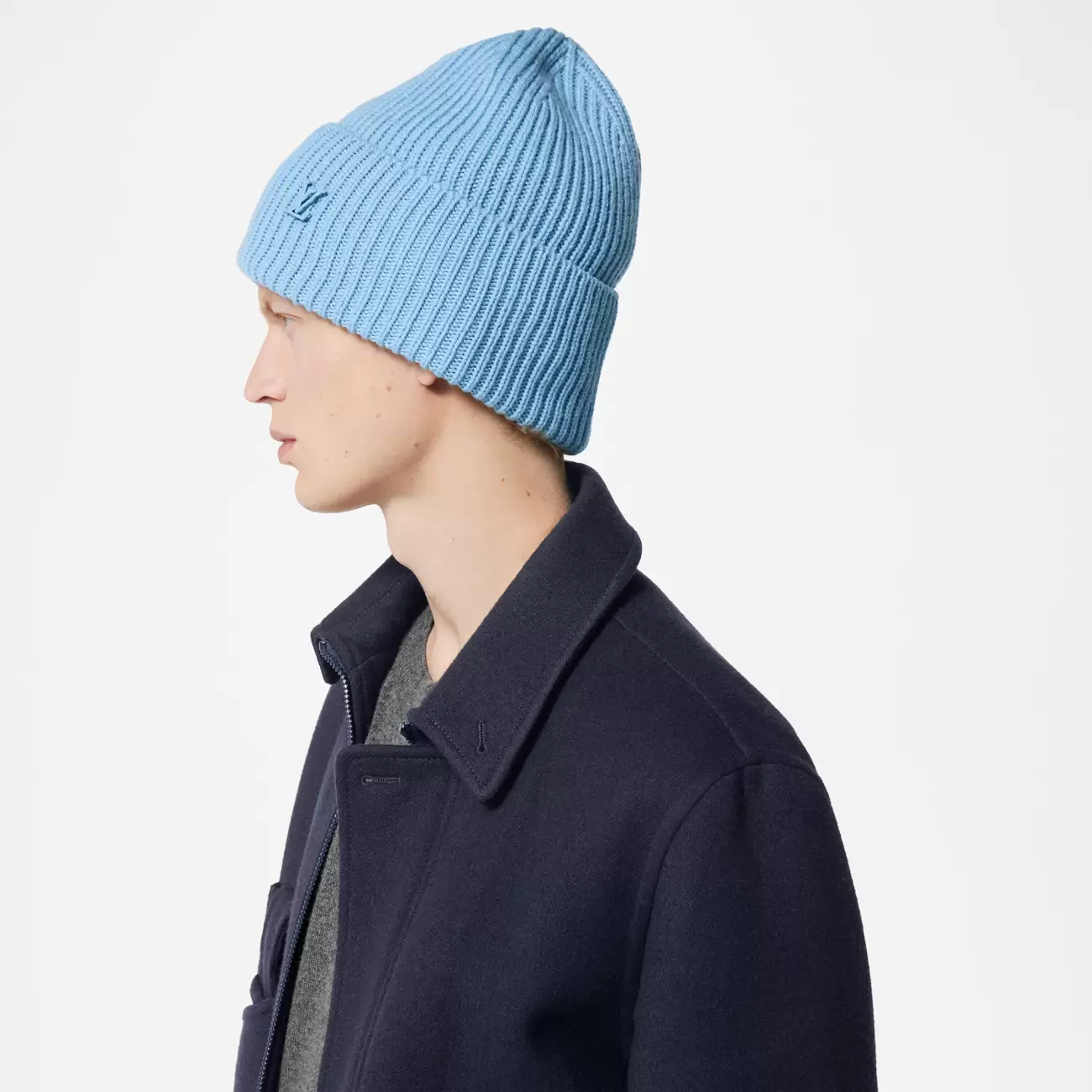 LV AHEAD BEANIE BLEU CIEL