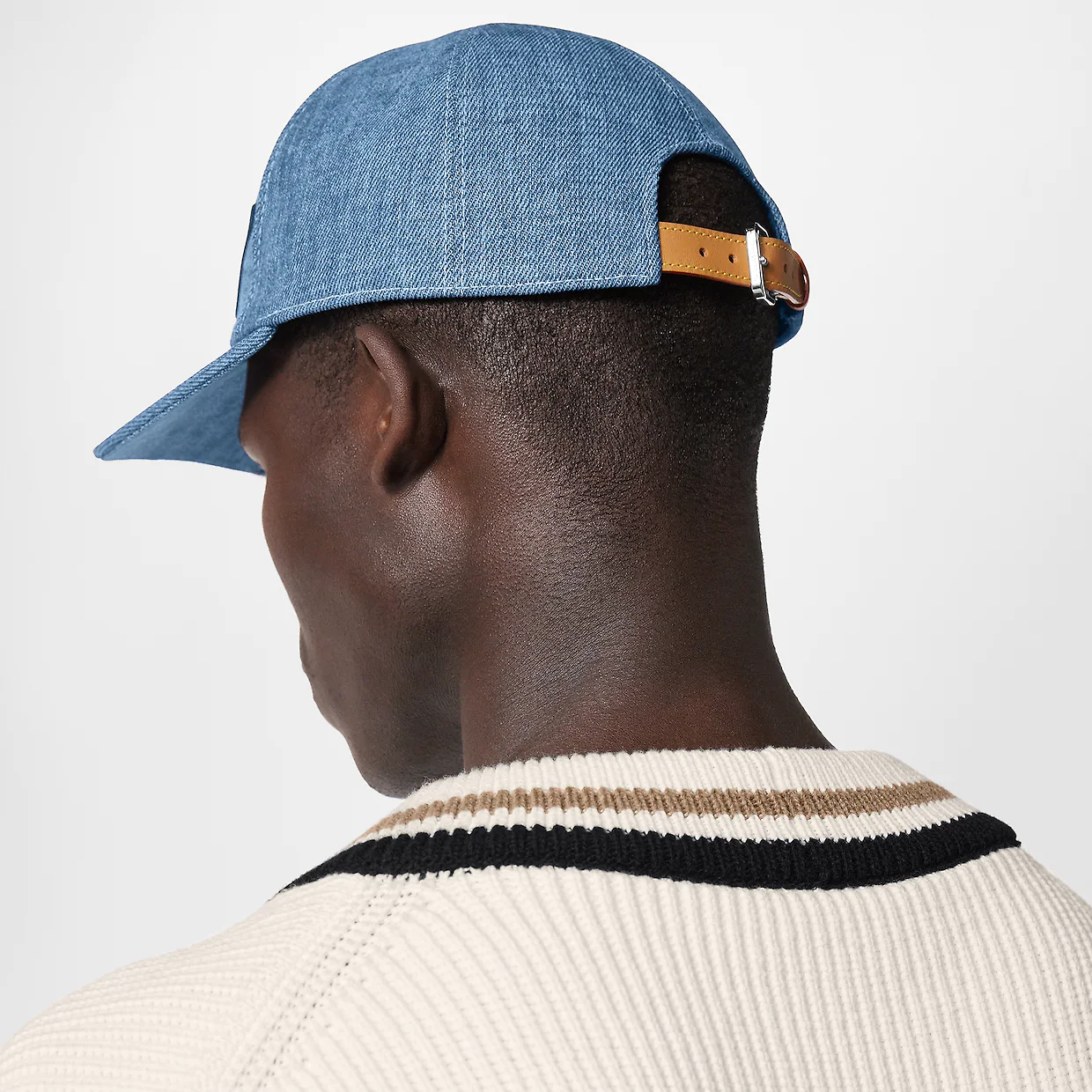 LV DENIM CAP