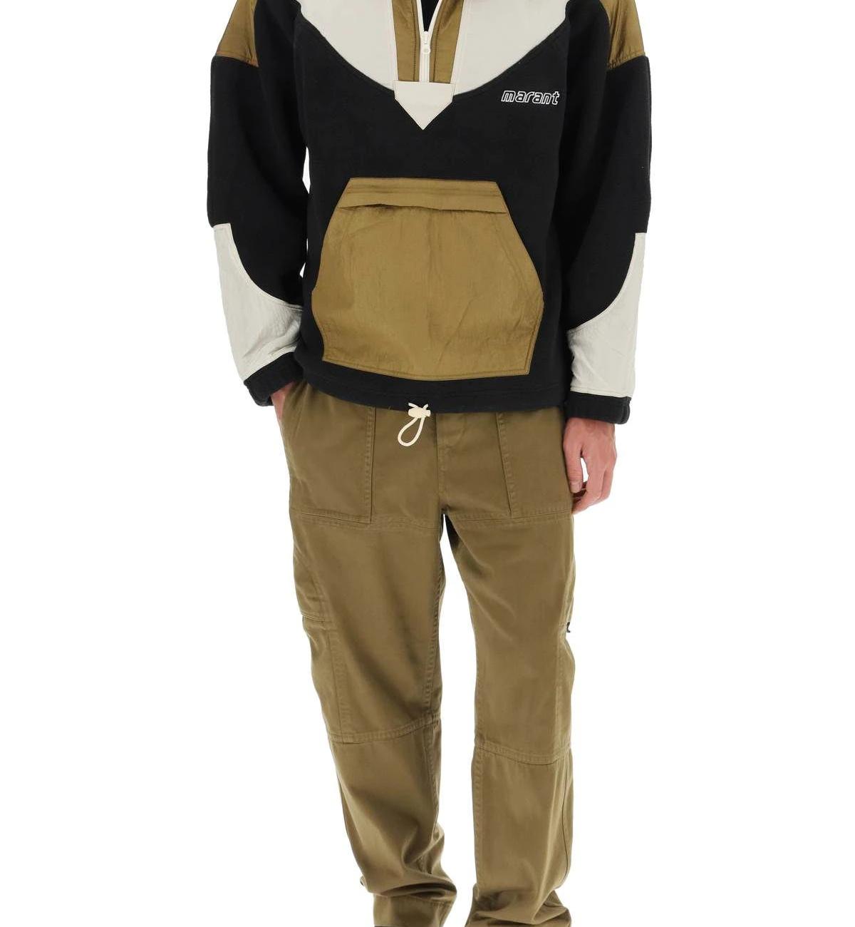 Color block windbreaker