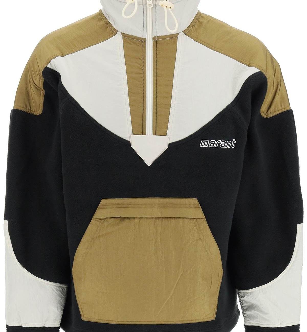 Color block windbreaker