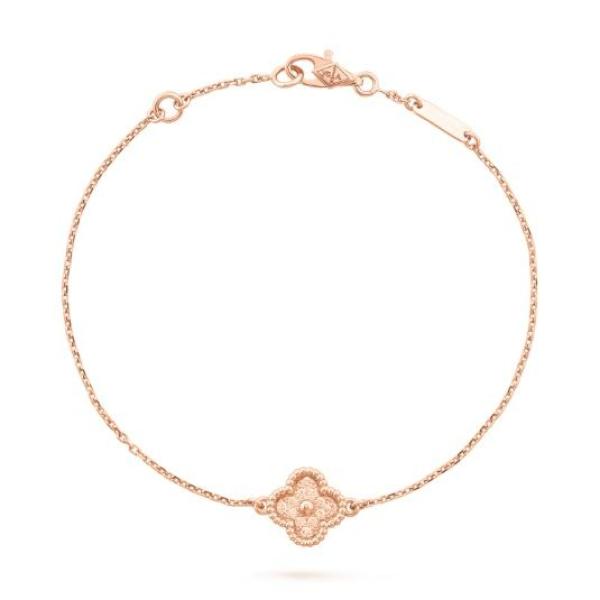 Sweet Alhambra Bracelet Rose Gold